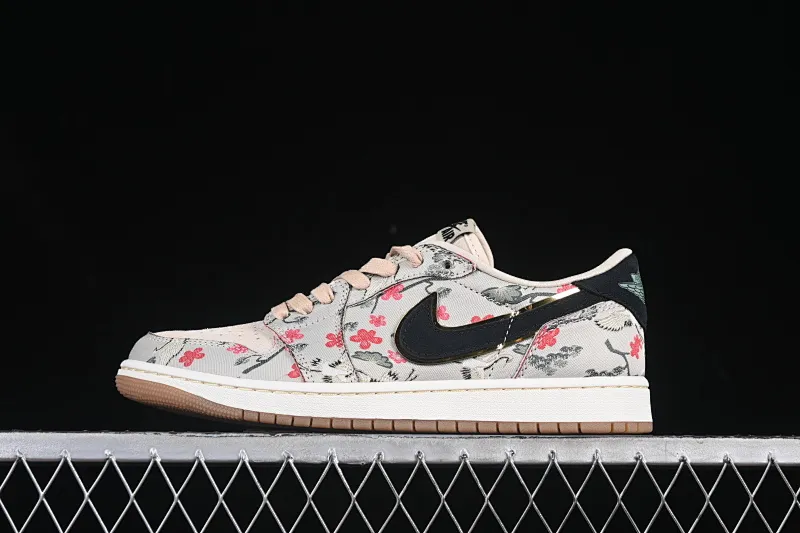 All categories Air Jordan Jordan series basketball shoes Air Jordan 1 Low G version pure original Rui Hachimura x Air Jordan 1 Low OG "Oatmeal" AJ1 Joe 1 Hachimura co-branded low-top cultural casual sneakers HV8293-100